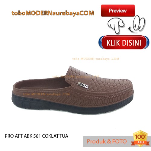 PRO ATT ABK 581 Sepatu Pria Karet Casual Slip On