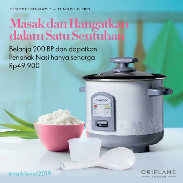 Lock&Lock Penanak Nasi / Rice Cooker