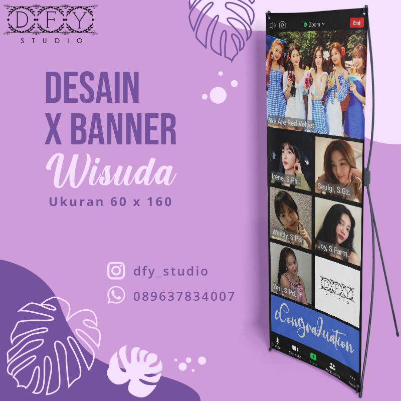 Jasa Desain Banner Wisuda Cepat dan Murah