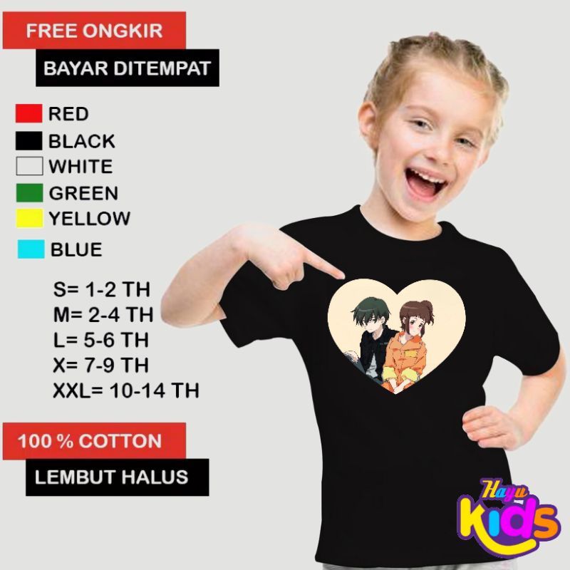 Kaos Anak Perempuan Shinbi House Kang Lim Harikoo Love  - Hayu Kid