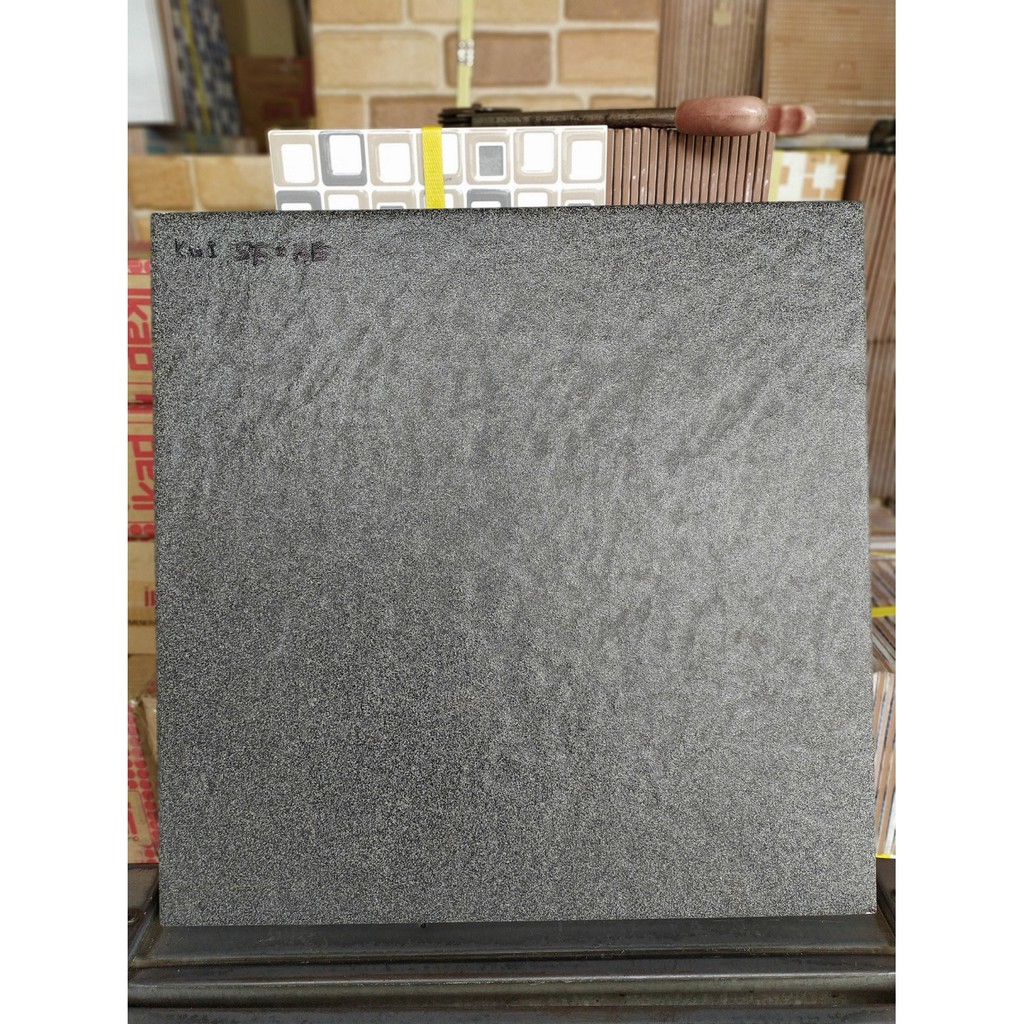 KERAMIK LANTAI 40x40 ASIA TILE OSCAR BLACK