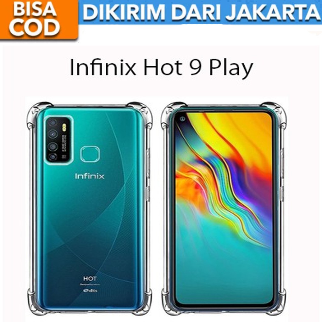 Casing Infinix Hot 9 Play Anti crack SoftCase