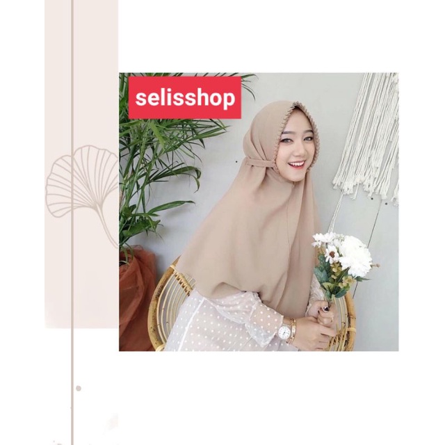Hijab Instan Bergo Maryam Sarah lipit KCB