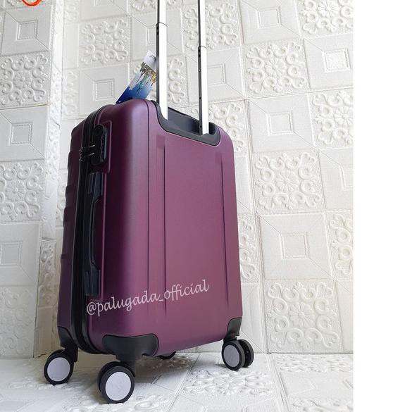 ♝ KOPER 24 INCH 7177 POLO CAVALLO KOPER FIBER /KOPER TRAVELLING GARANSI - UNGU MUDA ☛