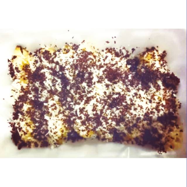 

Pisang Penyet Bakar Coklat Keju