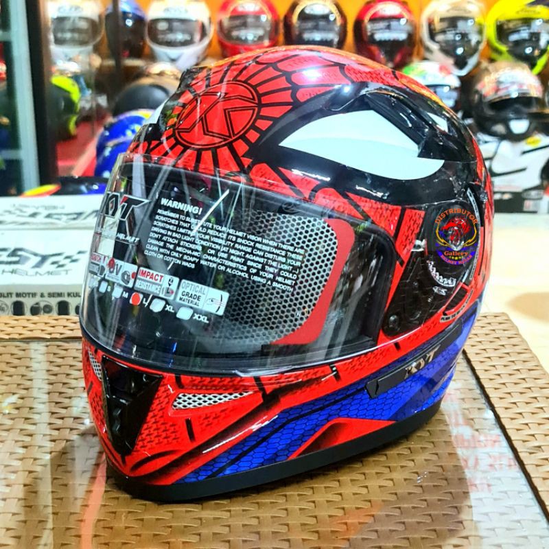 HELM KYT FULL FACE KYT K2RIDER MARVEL / KYT K2R SPESIAL EDITION
