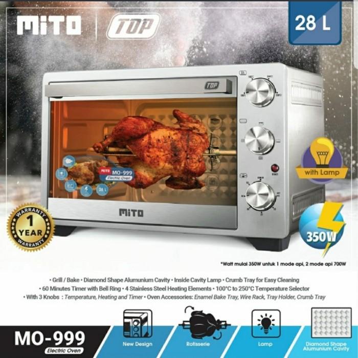 Oven Listrik Mito Mo Top 999 Garansi Resmi Mitochiba