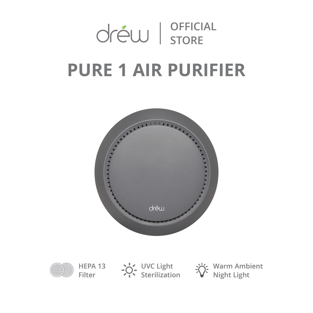 DREW Air Purifier - PURE 1 / Pembersih Udara / Purifier Hepa Filter