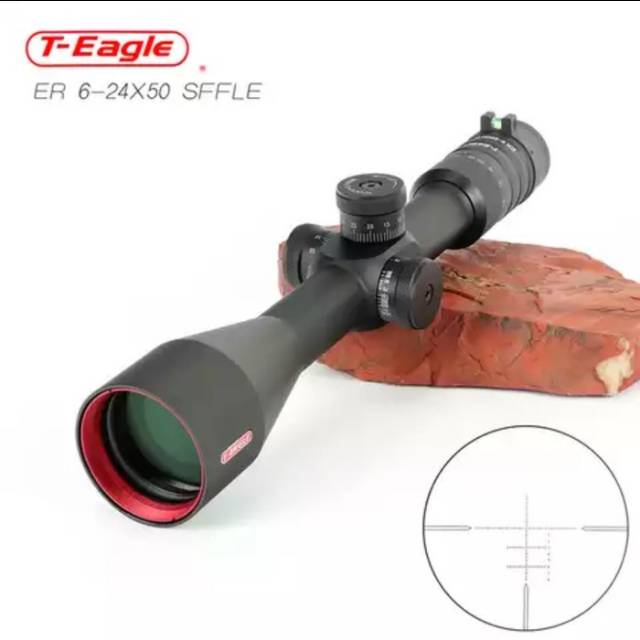 Telescope Teleskop RifleScope T-Eagle 6-24x50 FFP