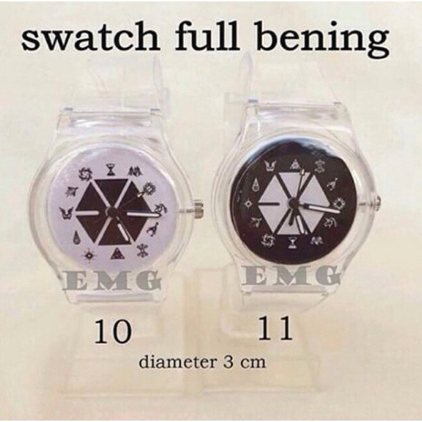 

Swatch Bening/Transparant "EXO" !!