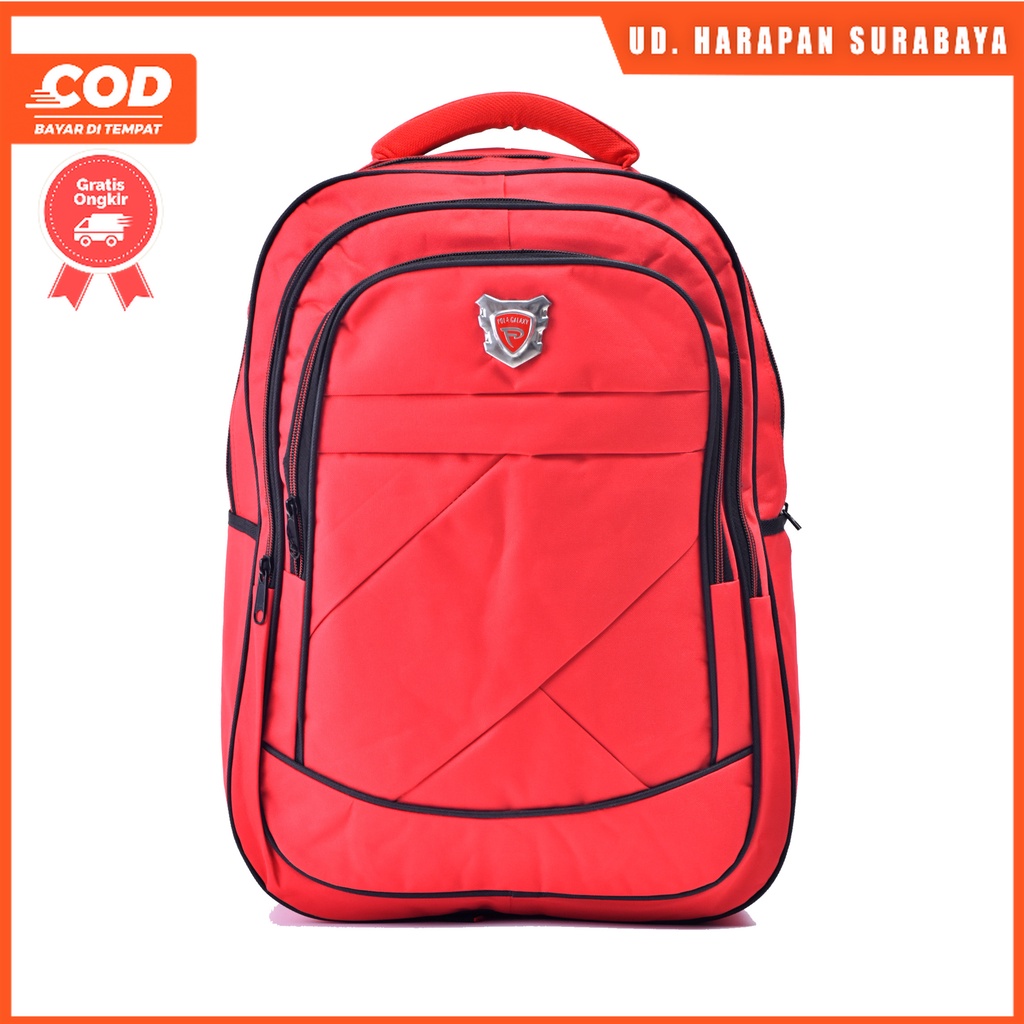Tas Ransel - Tas Pria Ransel Laptop - Backpack - Tas Kerja - Tas Kantor- Tas Sekolah - Kuliah - Rema