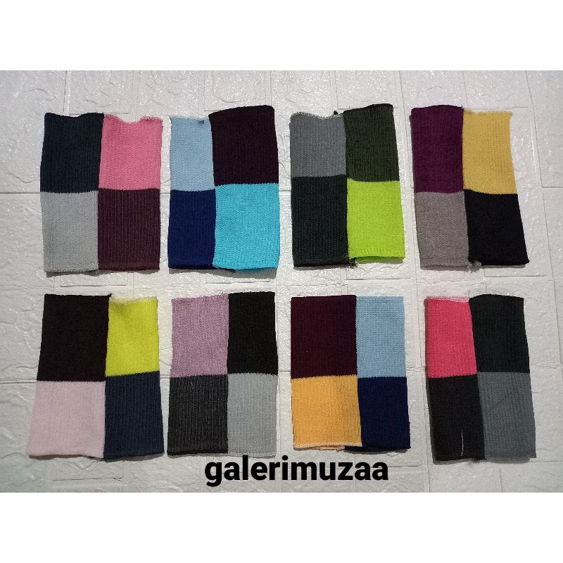 Ciput Rajut 4 Warna / Bandana inner Rajut 4 Warna