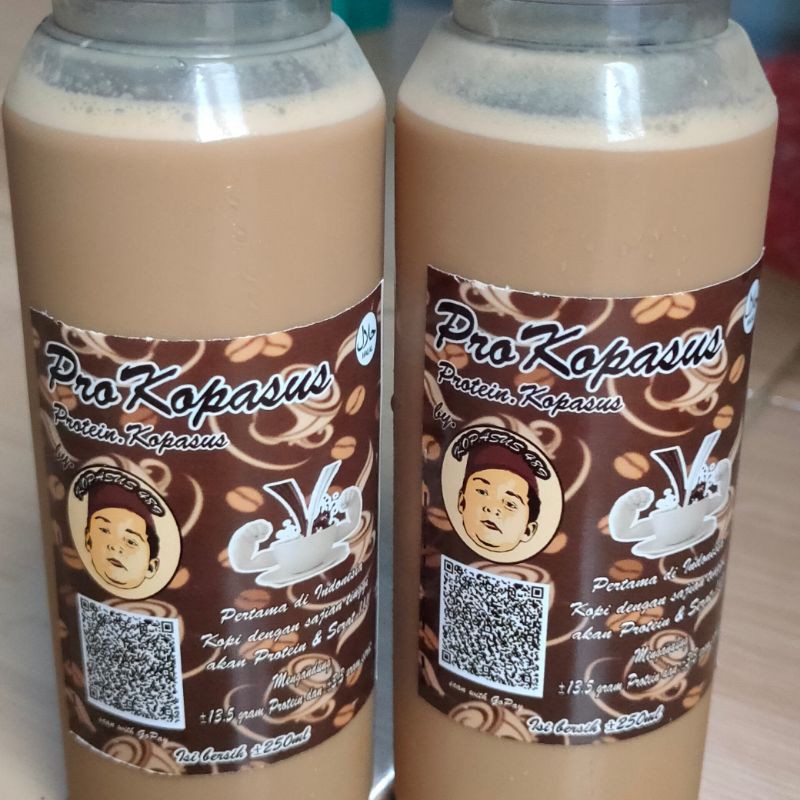 

Kopi Susu High Protein & Serat