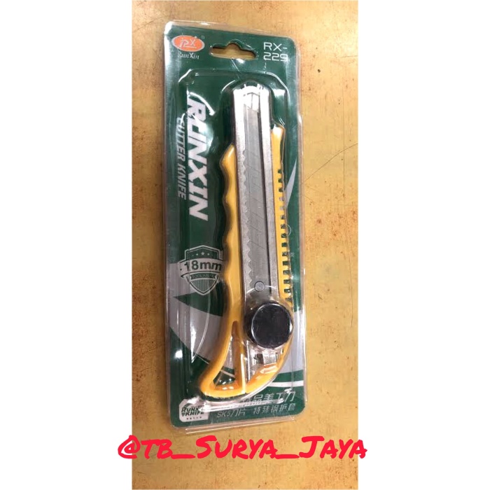 

Wow Pisau Cutter Runxin 18 Mm Terlaris