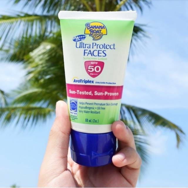 Sunblock Banana Boat Ultra Protect Faces Lotion SPF50