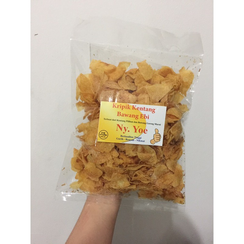 

Keripik Kentang Bawang Ebi Ny. Yoe