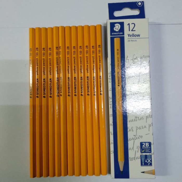 

Mudah Pensil 2B Staedler Yellow Terbatas
