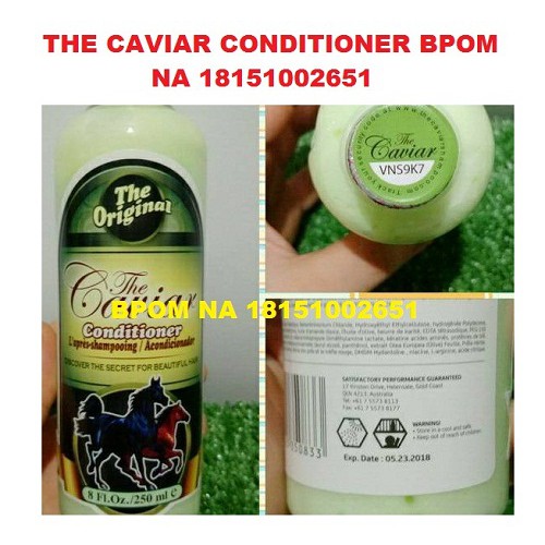 Caviar Conditioner Ada Barcode Original Bisa Ditrack Conditioner Kuda