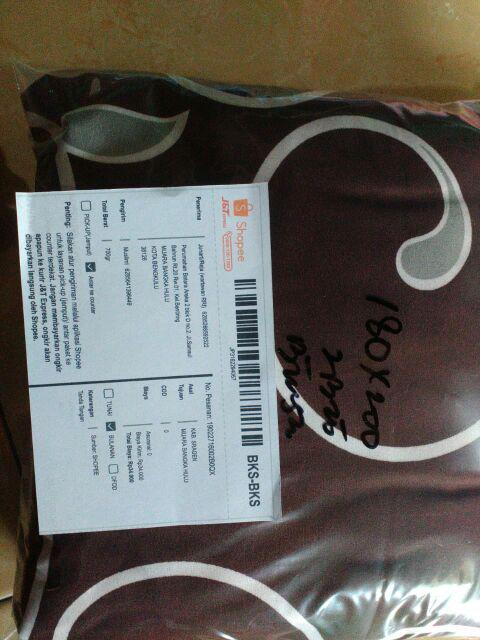 Sprei Resleting Abstrak 90x20