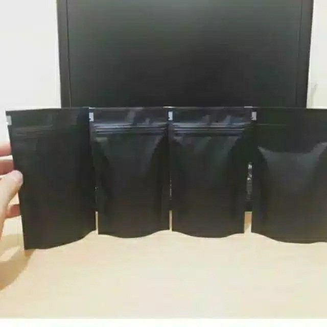 Kemasan Standing Pouch 10x16 Kopi 50-75 Gram Biji/bubuk Kopi Aluminium Foil Kemasan Kopi Ziplock