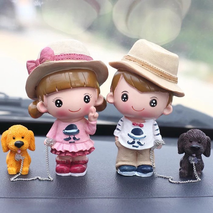 MINIATUR PAJANGAN BONEKA +ANJING (2657)