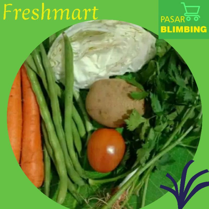 

Paket bahan sayur sop [Pasar Blimbing Malang]