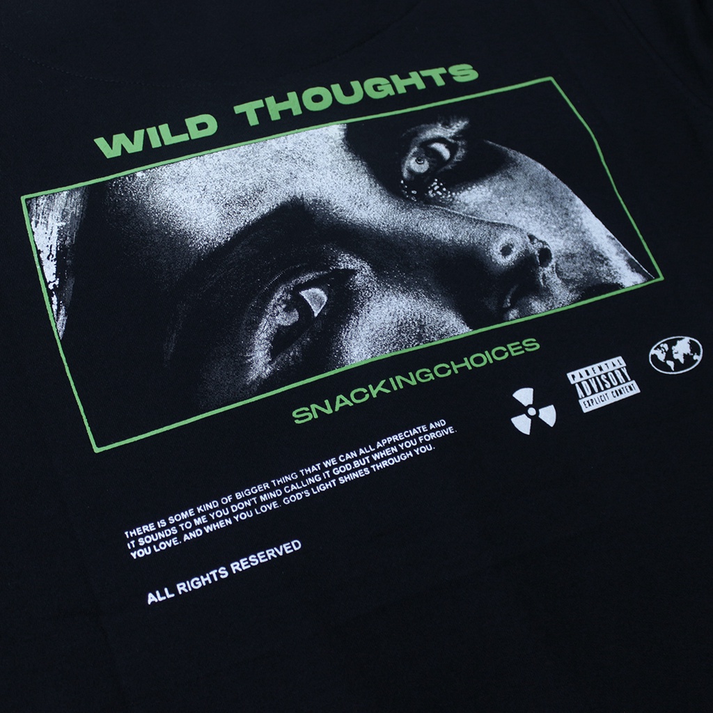 Crewneck - Snackingchoices Wild Though Black