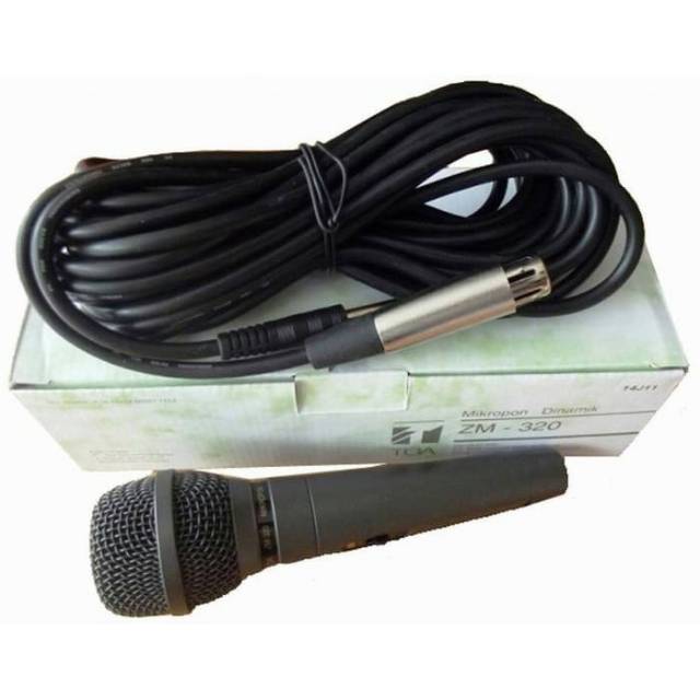 Mic Toa kabel ZM-320 original asli Toa