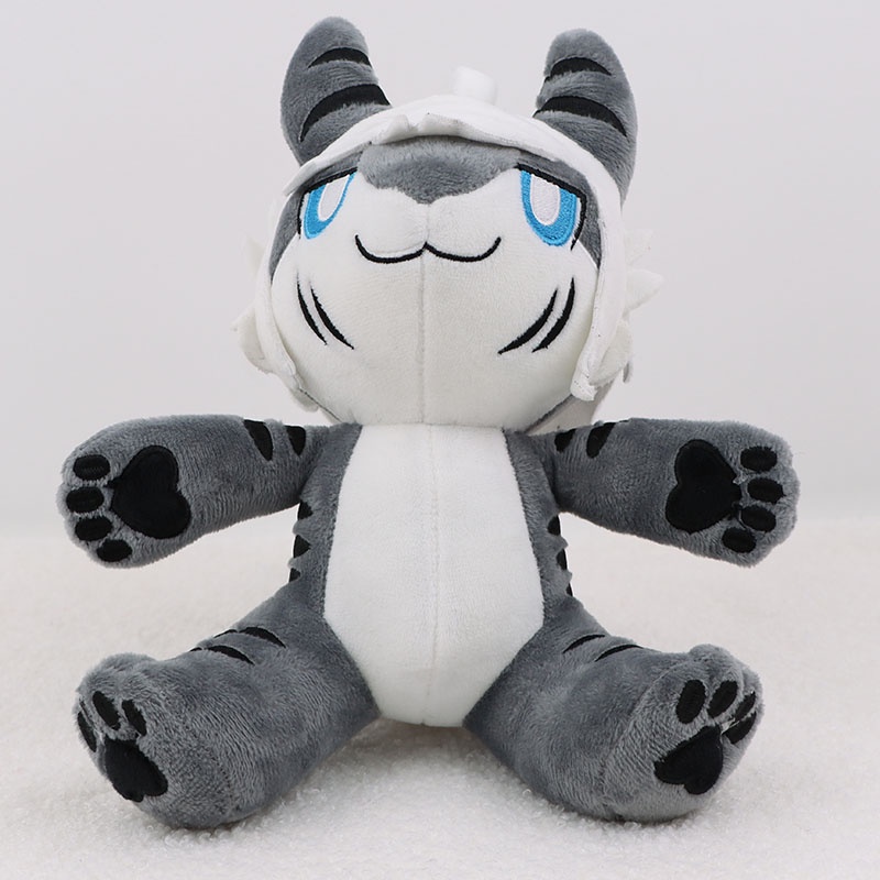 2022 Mainan Boneka Stuffed Plush Kucing Hiu Lembut Ukuran 25cm Untuk Hadiah Anak