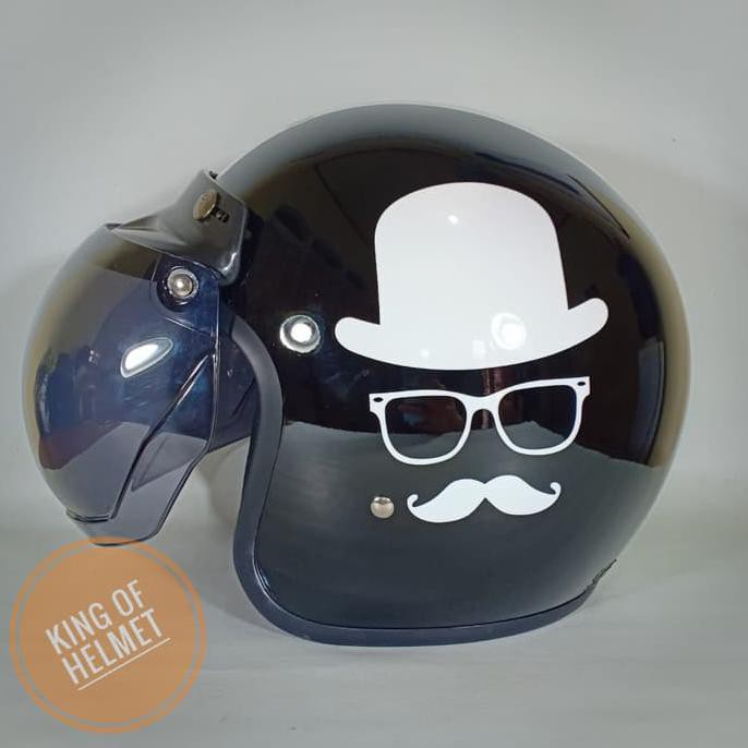 PROMO DISKON MURAH BAGI SELURUH MASYARAKAT INDONESIA  BANTING HARGA HELM RETRO CEWE COWOK SNI☻ HELM