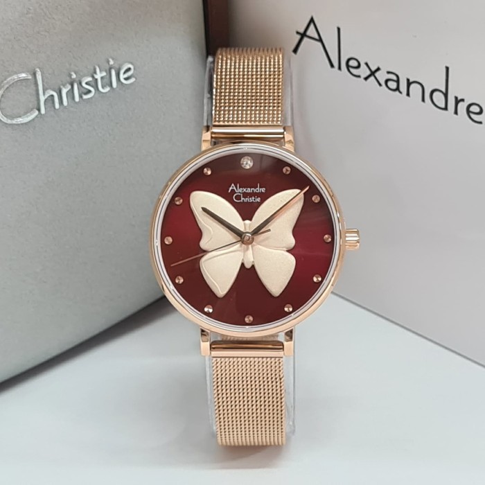 Jam Tangan Wanita Alexandre Christie AC 2850 / AC2850 Original Garansi Resmi 1 Tahun