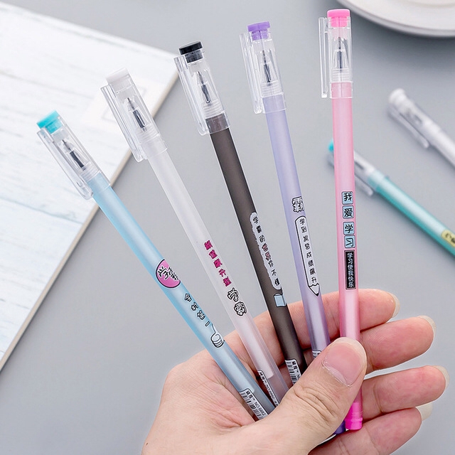 MOYL Korea Creative Cute Gel Pen Black Signature Pen Student Supplies