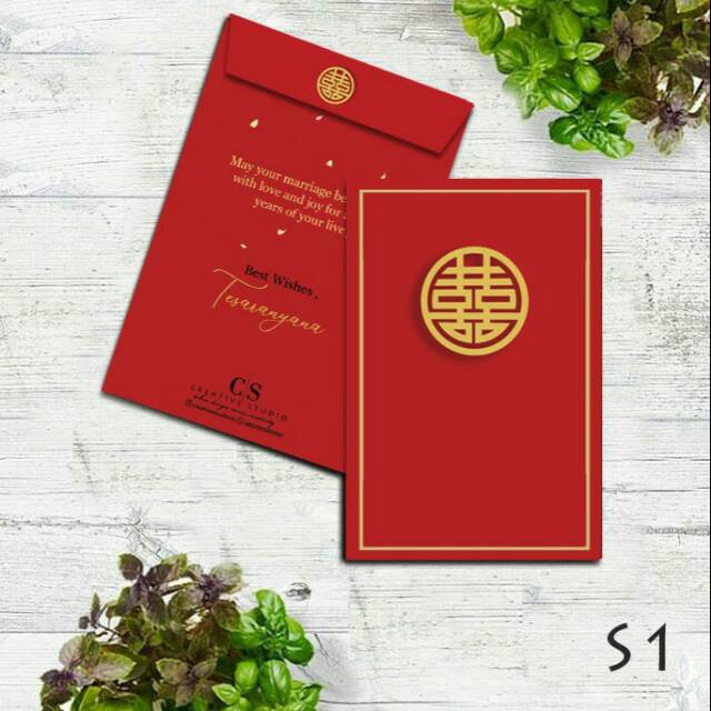 

CUSTOM ANGPAO WEDDING/ SANGJIT/ENGAGEMENT MODERN S1