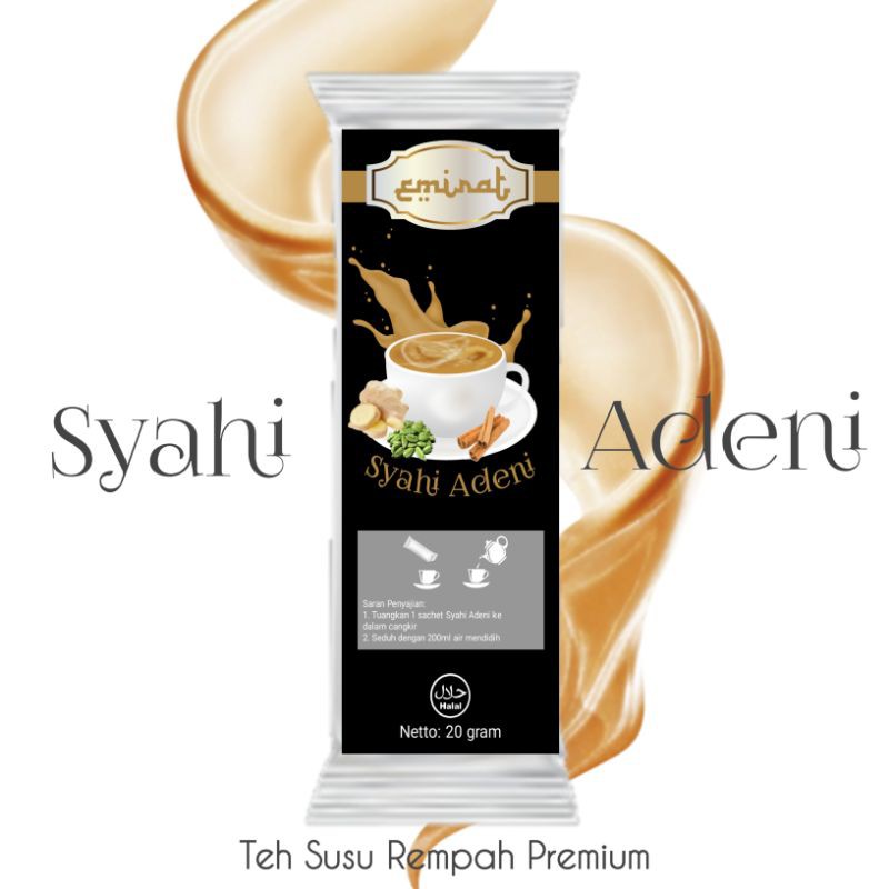 

(Beli 10 gratis 1) Emirat Syahi Adeni Teh Susu Rempah Khas Arab Premium Instan Teh Adeni Teh Haleeb Sachet