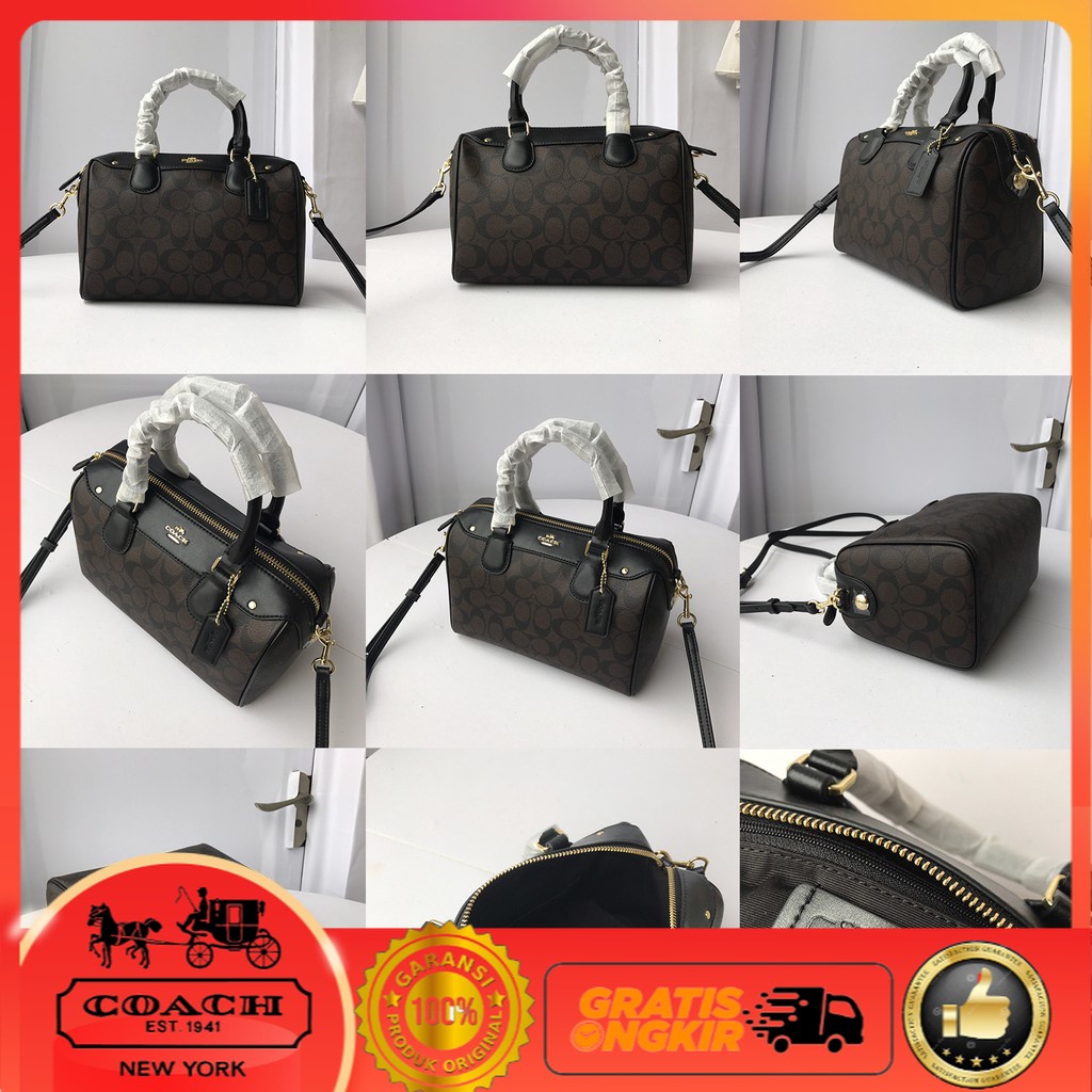 TAS HANDBAG WANITA IMPORT BENNET SIGNATURE 58312 COACH