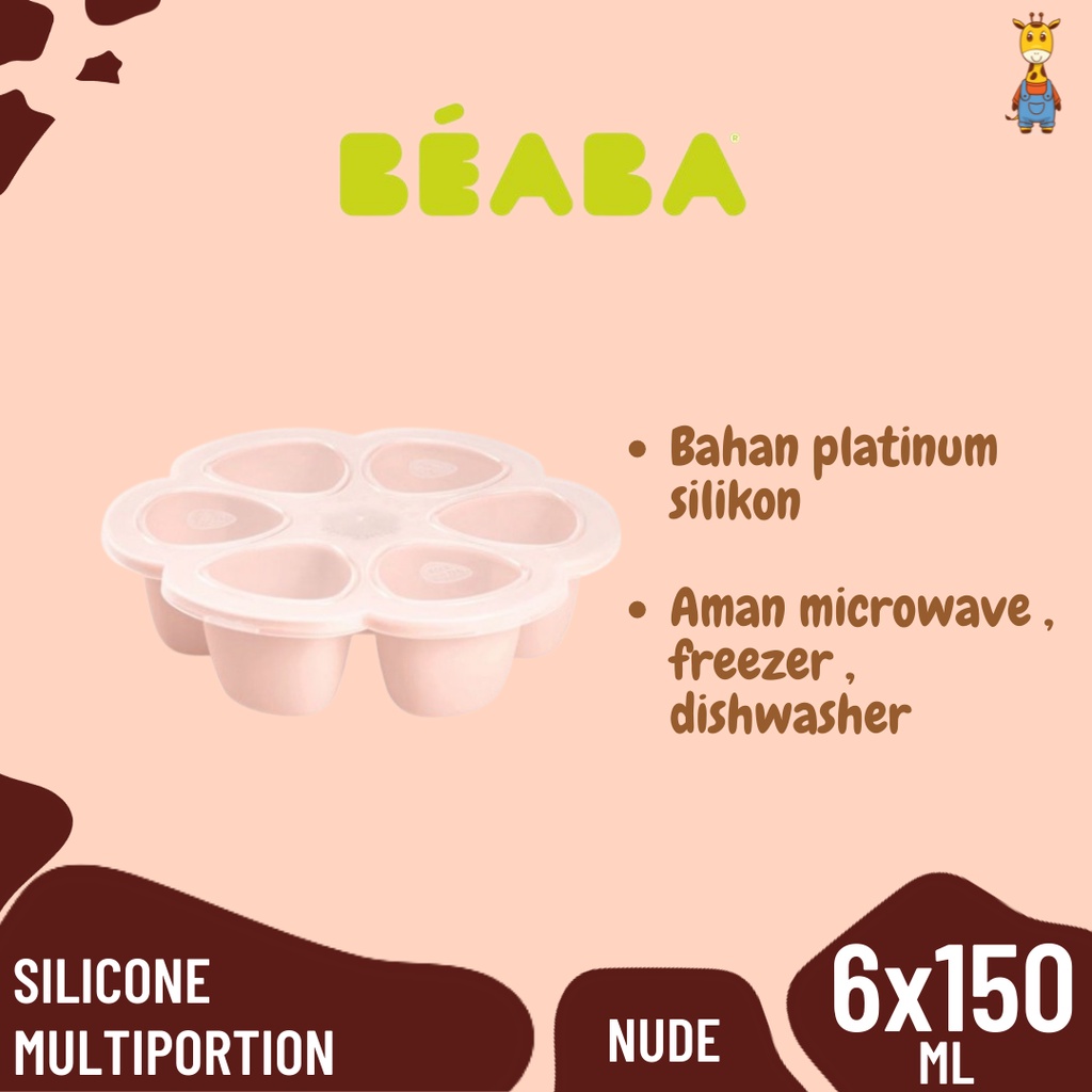 Beaba Sil Multiportion 150ml - Wadah Pemisah Makanan