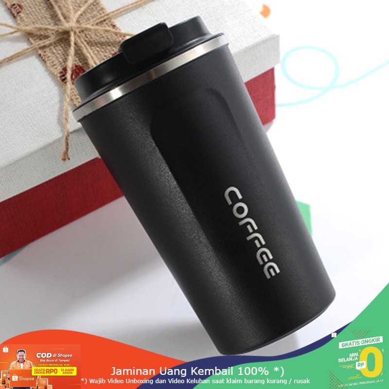 (BISA COD) RVOSTR BearPaw Botol Minum Mug Tumbler Thermos Coffee Stainless Steel 380ml