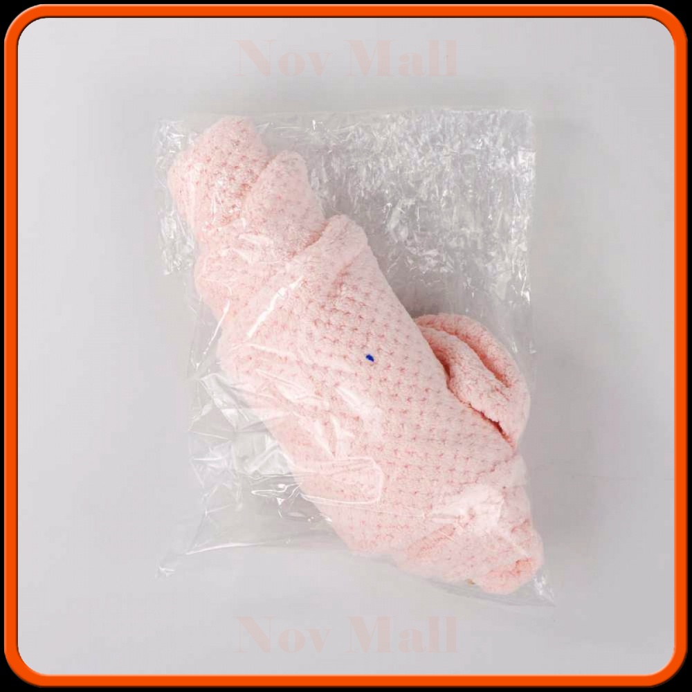 Handuk Pengering Rambut Kepala Hair Wrap Drying Towel - FO60