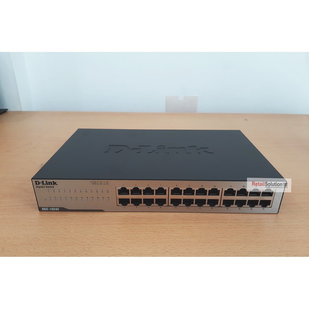 Switch Gigabit - DLINK D-LINK DGS1024C / DGS-1024C / DGS-1024 C