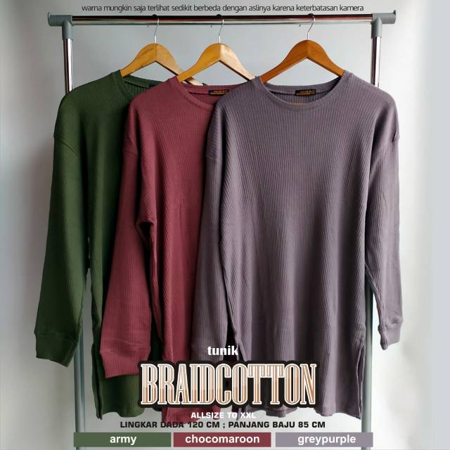 Tunik BRAID COTTON by AHAD RJC