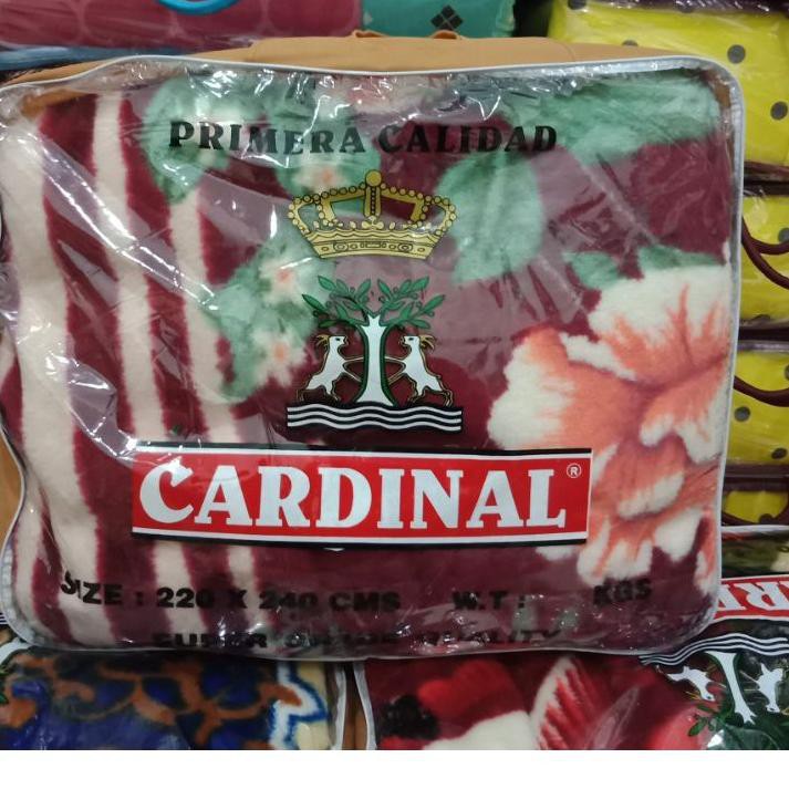 POI-55 Selimut Cardinal Jumbo Ukuran 220x240 cm Panel Halus Dan Tebal Kualitas Premium Seller Top  ✇