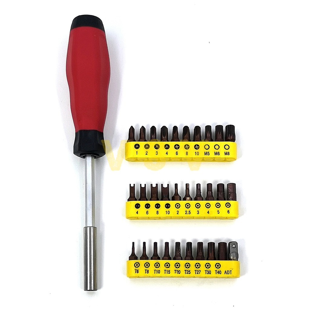 GESTAR screwdriver bit set 31 pcs / mata obeng set 31 pcs GESTAR