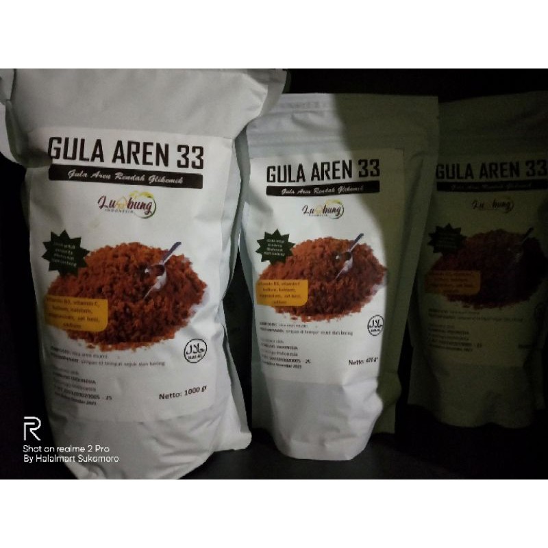 

Gula Aren Bubuk/Gula aren asli /Gula aren granul /gula aren 33 420gram