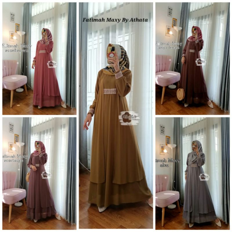 Gamis Fatimah Maxy By Athata