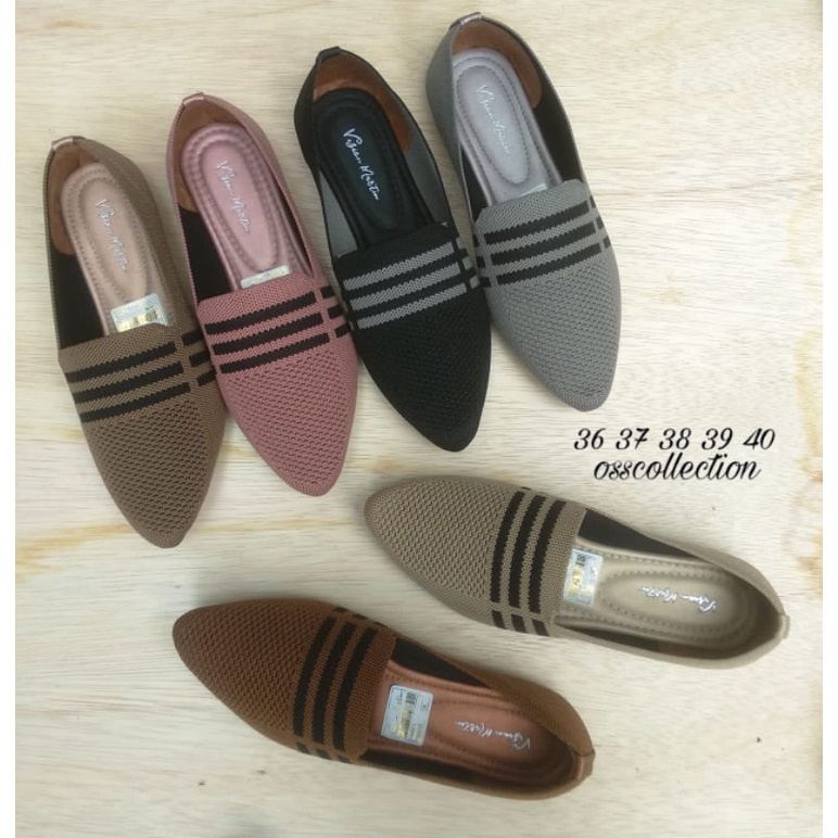 Flatshoes Rajut terbaru 23/01 By Oss Collection