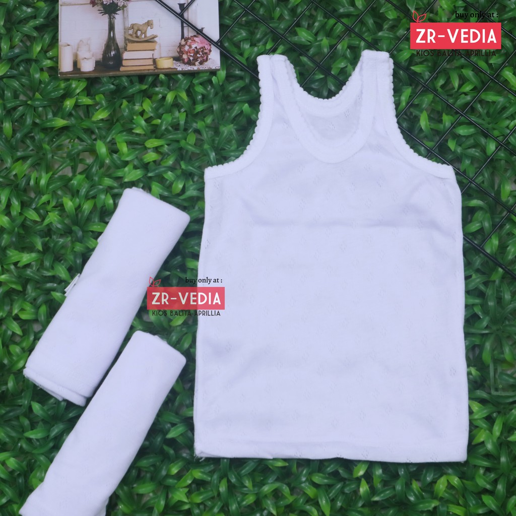 ( ISI 6 - 12 pc) Singlet Anak uk 3-5 Tahun / SNI Singlet Merk Zed Kids Kaos Dalam Anak Cowok Kutang Adem