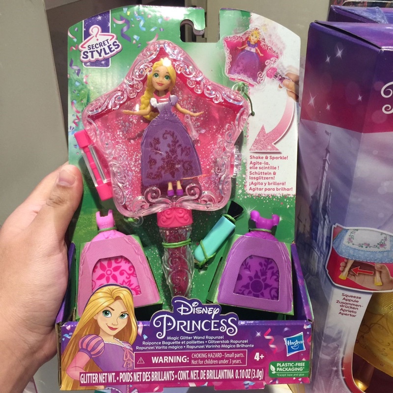 Disney Princess Magic Glitter Wand Rapunzel Original Hasbro