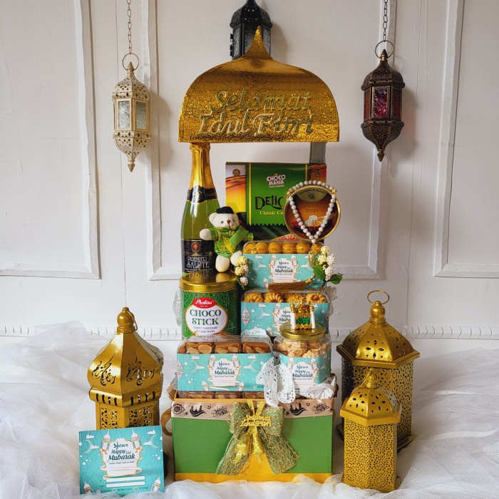 

Paket box hampers lebaran parcel idul fitri ramadhan kue kering 09 - Sparkling juice