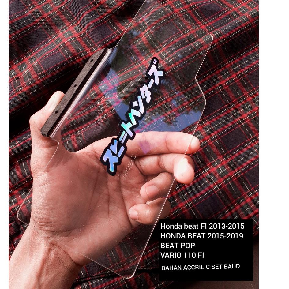 (HARGA BERSAHABAT) MUDFLAP VARIO NEW/OLD, BEAT ESP FI,BEAT NEW,SCOOPY,MIO,NMAX DAN MATIC LAIN BAHAN 