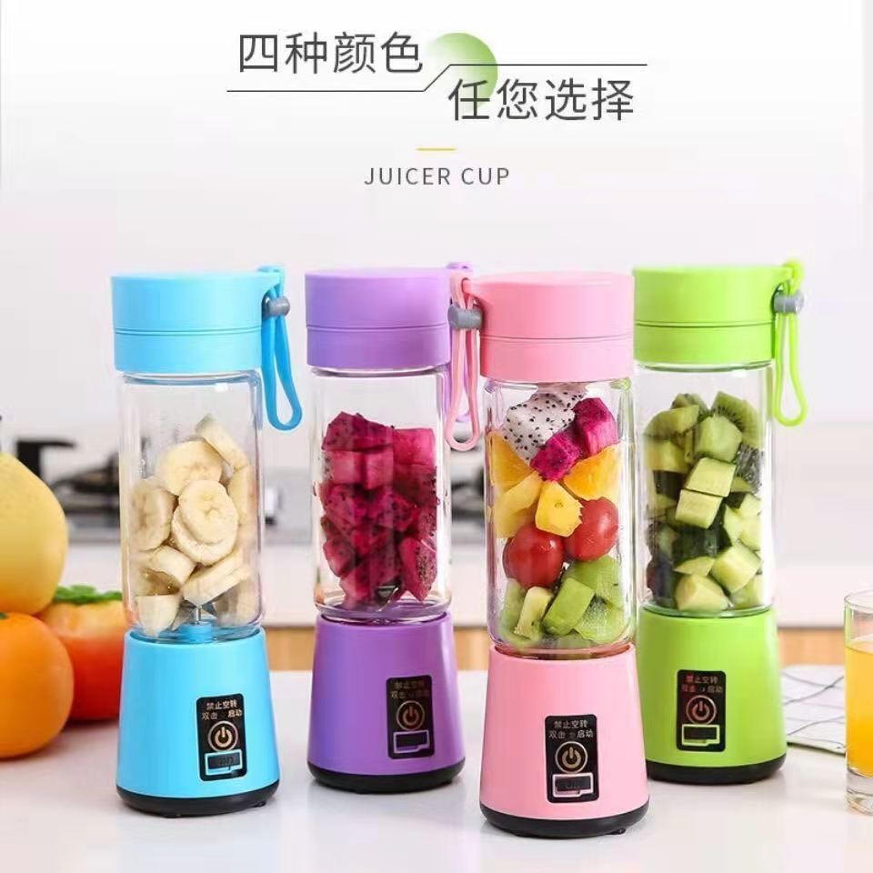 Blender Jus Buah kecil praktis 6 mata pisau